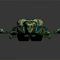 Futuristic Cosmic Spaceship Design Featuring Advanced Aerodynamic Structure For Interstellar Travel