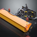 Functional Vehicle Heavy Duty Sweeper Brush Attachment for Road Cleaning Tasks