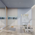 Modern Home Fitness Studio With Yoga Mat Mirrored Walls And Wooden Floors