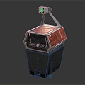 Projection Monitoring Device With Surveillance Camera And Wooden Panel Design