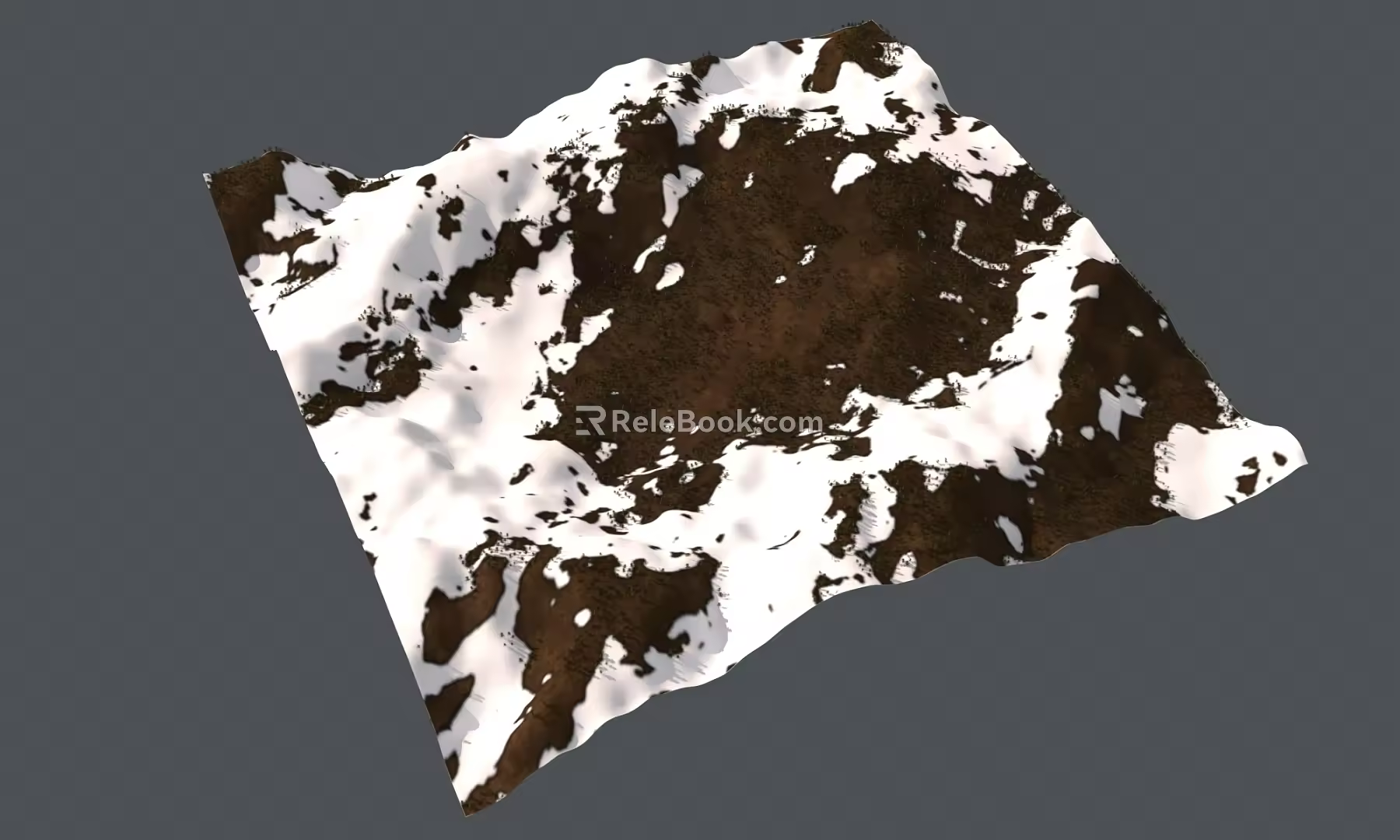 Snow Mountain Snow Rock Block Rock Block Rock 3d model