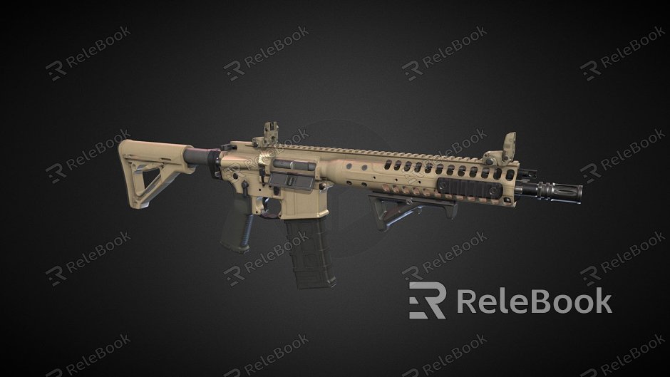 Weapons Assault Rifle model