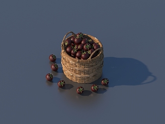 tomato fruit vegetable 3d model