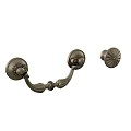 Vintage Ornate Brass Door Handles With Intricate Patterns And Classic Design