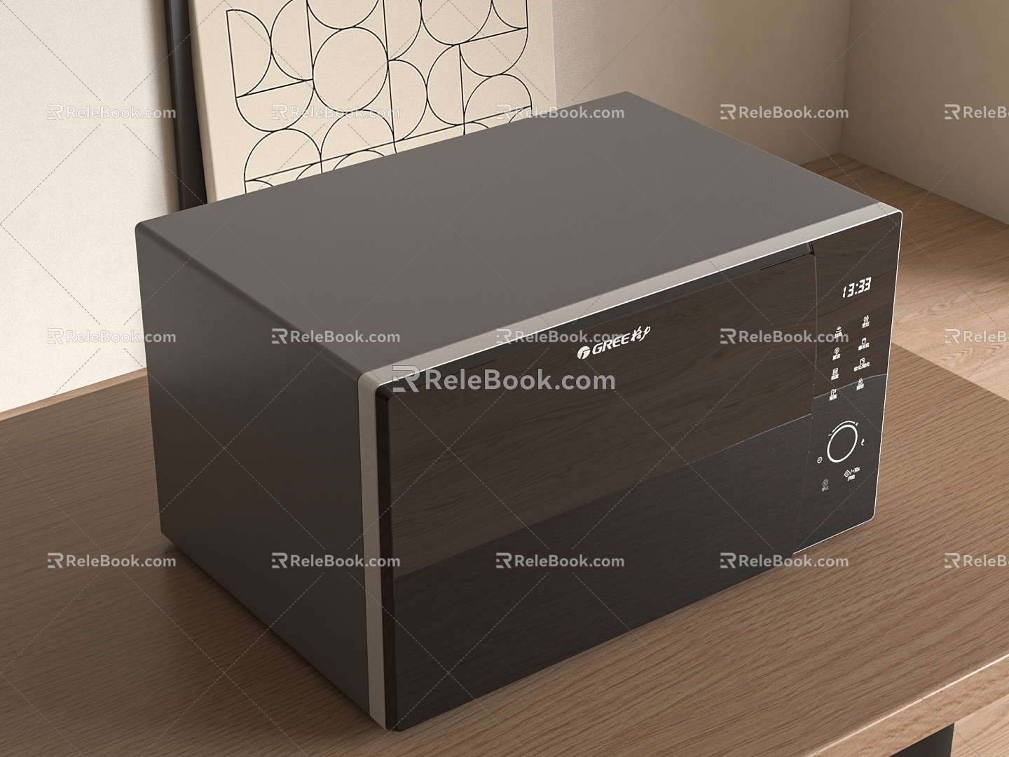 Microwave oven 3d model