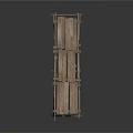 Industrial Equipment Wooden Folding Workbench With Metal Frame For Industrial Use