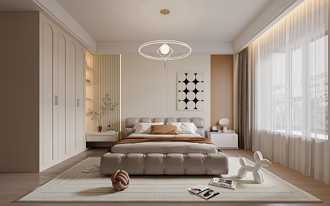 Modern Bedroom 3d model