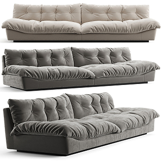 Modern Baxter two-seat sofa 3d model