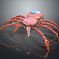 Robot Spider Robot Mecha Spider Science Fiction Spider Mechanical Spider Spider Battery Spider Tower Defense 3d model