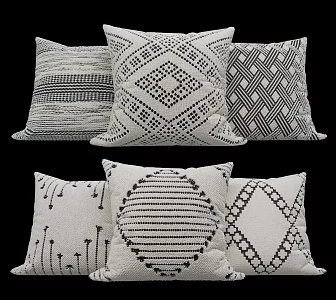 Modern pillow 3d model