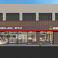 Modern Easy Joy Convenience Store With Shelves Full Of Daily Necessities And Groceries