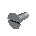 Stainless Steel Metal Threaded Bolt With Countersunk Head For Industrial Fastening Applications