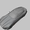 Sleek Black Sports Car With Futuristic Design And Large Alloy Wheels