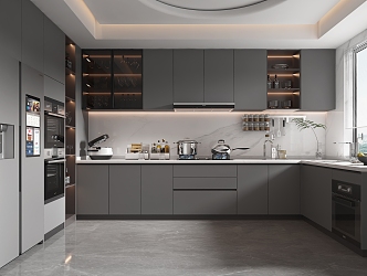 Modern Kitchen 3d model