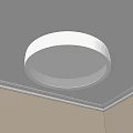 Modern Round Ceiling Light With Striped Design And Soft White Illumination For Home Interior