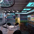 Modern Fitness Gym With Advanced Workout Equipment And Spacious Training Area