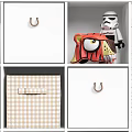 Kids Room Storage Shelves With Toy Organizers Cartoon Characters And Playful Decor