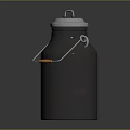 Modern Milk Bucket Big Milk Bucket 3d model