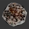 Isolated Burned Cigarette With White Body Orange Filter On Dark Background