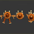 Modern Robot Antique Robot Classical Robot 3d model