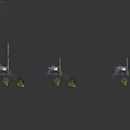 Modern Bathroom Accessories Stainless Steel Wall Mounted Design With Multiple Hooks