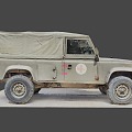 Land Rover Ambulance 3d model