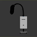 Modern Professional Equipment With White Main Body Flexible Black Arm Black Head And Stable Base