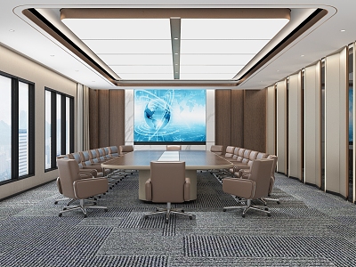 Modern Conference Room Home Decoration Reception Room Office Lounge Tea Area Homestay Hotel Office Building Commercial Space Office Building Office Space model