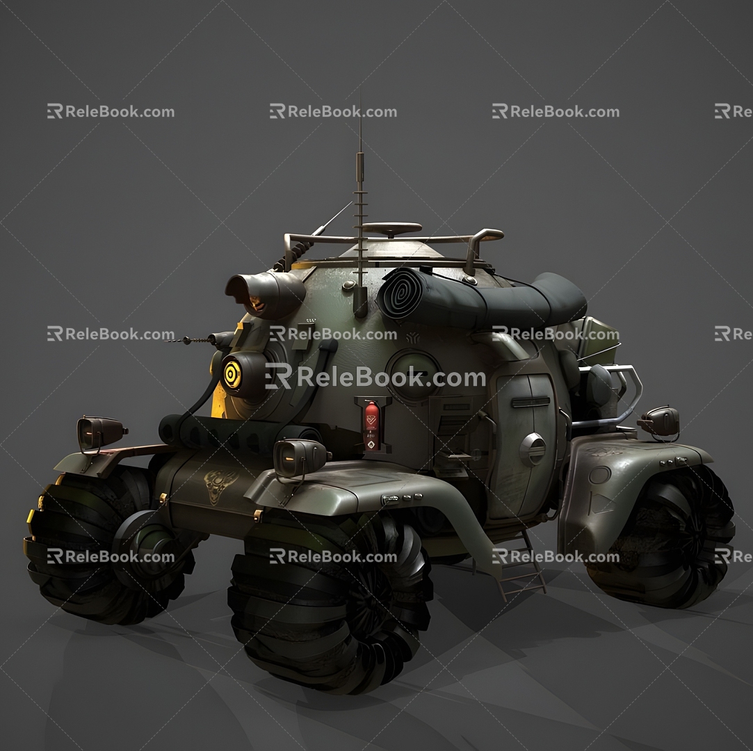 Modern Heavy Armored Vehicle Modern Realistic Vehicle Armored Vehicle Heavy Armored Vehicle Motor Vehicle Military Vehicle War 3d model