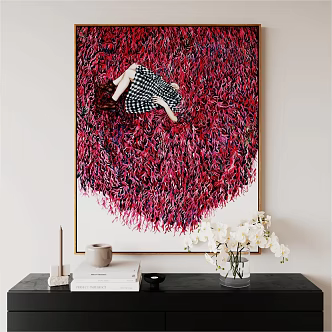 decorative painting 3d model