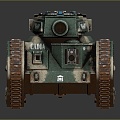 Tank Mini Tank Cartoon Tank Military Vehicle Mechanized Force Armored Force Mechanical Force 3d model