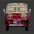 Hyundai Bus Large Bus CMB Medium Van 3d model