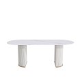 Minismal wind dining table 3d model