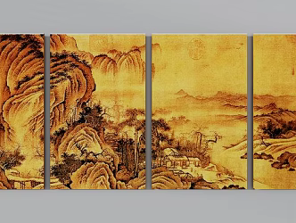 New Chinese Landscape 3d model