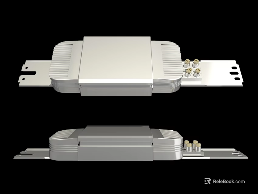High Quality Hardware Tools Featuring Metal Brackets And Mounting Screws 3d model 
