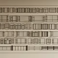 Window combination casement window floor-to-ceiling window sliding window bay window railing 3d model