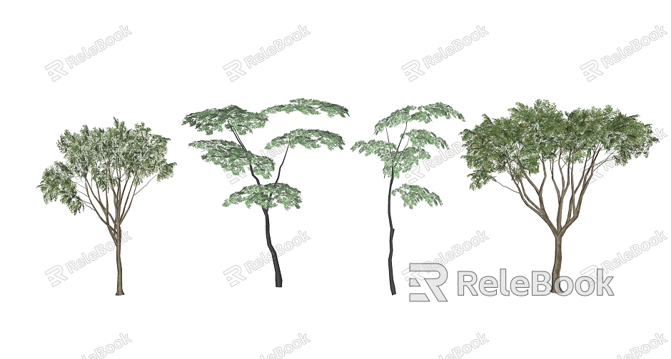 Modern Trees Trees Plants model