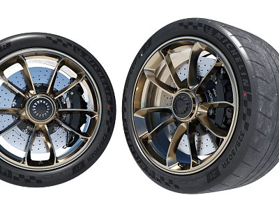 High Performance Car Tyres With Alloy Wheel Rims And Detailed Spoke Design 3d model High Performance Car Tyres With Alloy Wheel Rims And Detailed Spoke Design 3d model