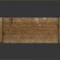 Natural Wooden Entryway Cabinet And Side Cabinet With Rustic Wood Grain Design