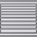 Elegant Interior Decorative Gypsum Molding With Horizontal Strip Design And Side Ornaments