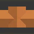 Outdoor Architectural Structure Featuring Multiple Orange Tiled Roofs Wooden Frame And Supporting Pillars