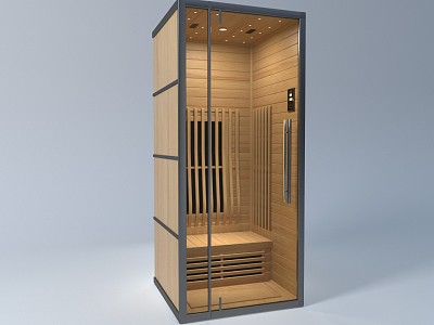 Modern sauna room light wave khan steam room model