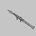 Precision rocket launcher 3d model