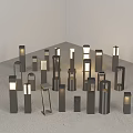 Outdoor Lights Various Modern Standing Lamp Designs For Garden Yard Decorative Lighting