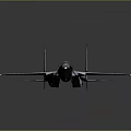 Modern Blue And White Fighter Jet With Sleek Design And Transparent Cockpit