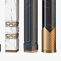 New Chinese Pillar 3d model