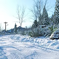 Modern Snow Scene Snow Scene Winter 3d model