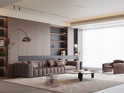 Italian Living Room Sofa Combination model