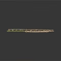 Rustic Handmade Fence Structure Made With Natural Wooden Sticks