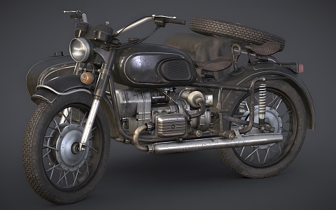 Motorcycle 3d model